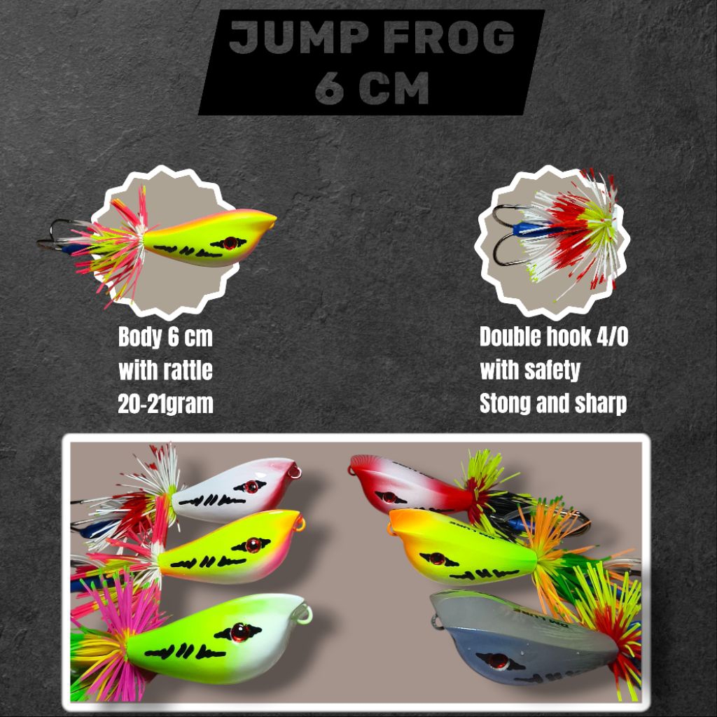 Jump Frog TOPI DM LURE toman