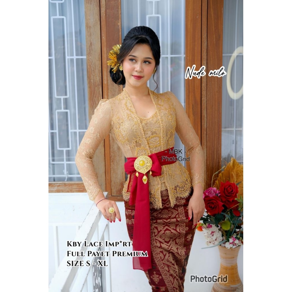 KEBAYA LACE  FULL PAYET PREMIUM