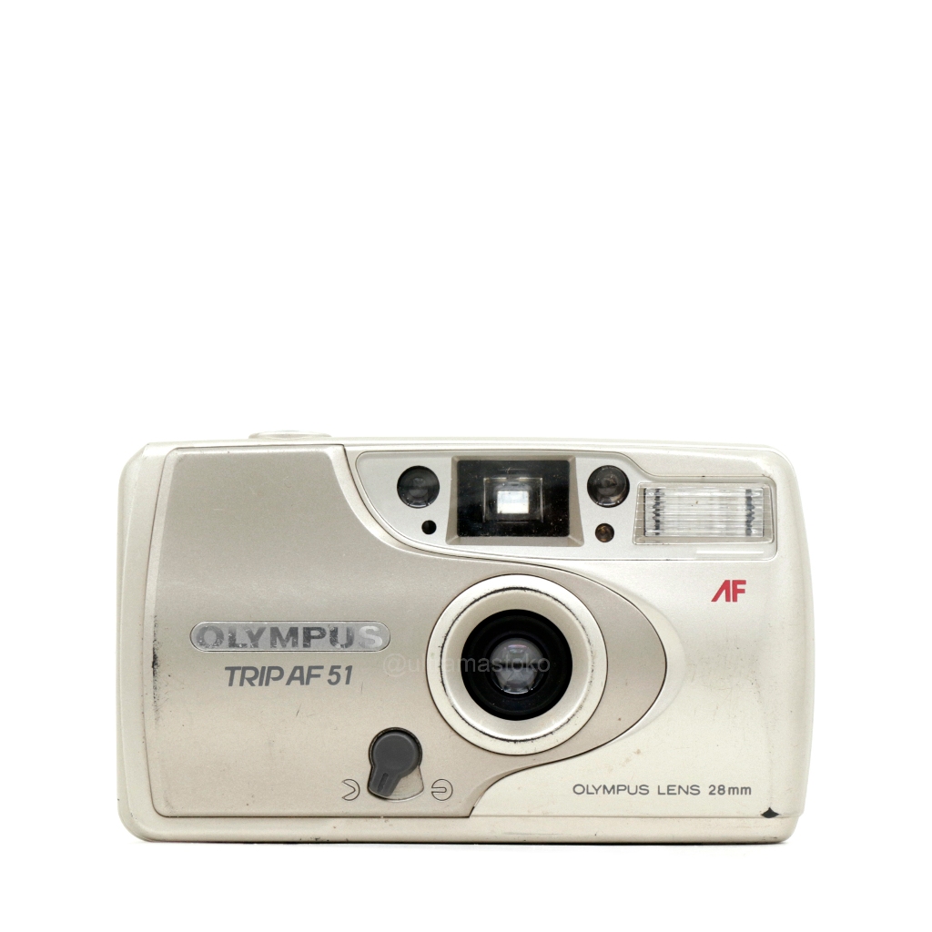 Kamera Film Analog OLYMPUS TRIP AF 51 - Point & Shoot 35mm Fokus Otomatis AF Gulung Otomatis