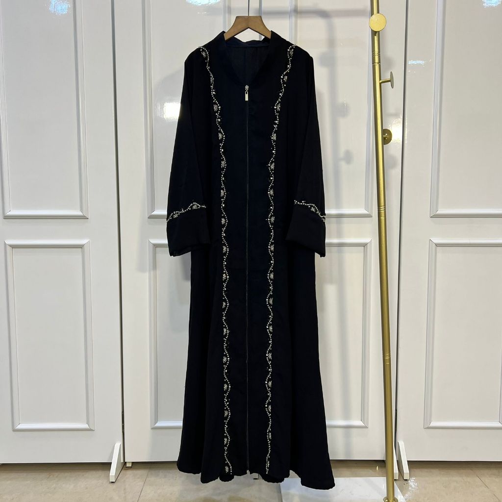[MUTEKI] Zayana Abaya Dress - Abaya Muslimah Resleting by Muteki Unique