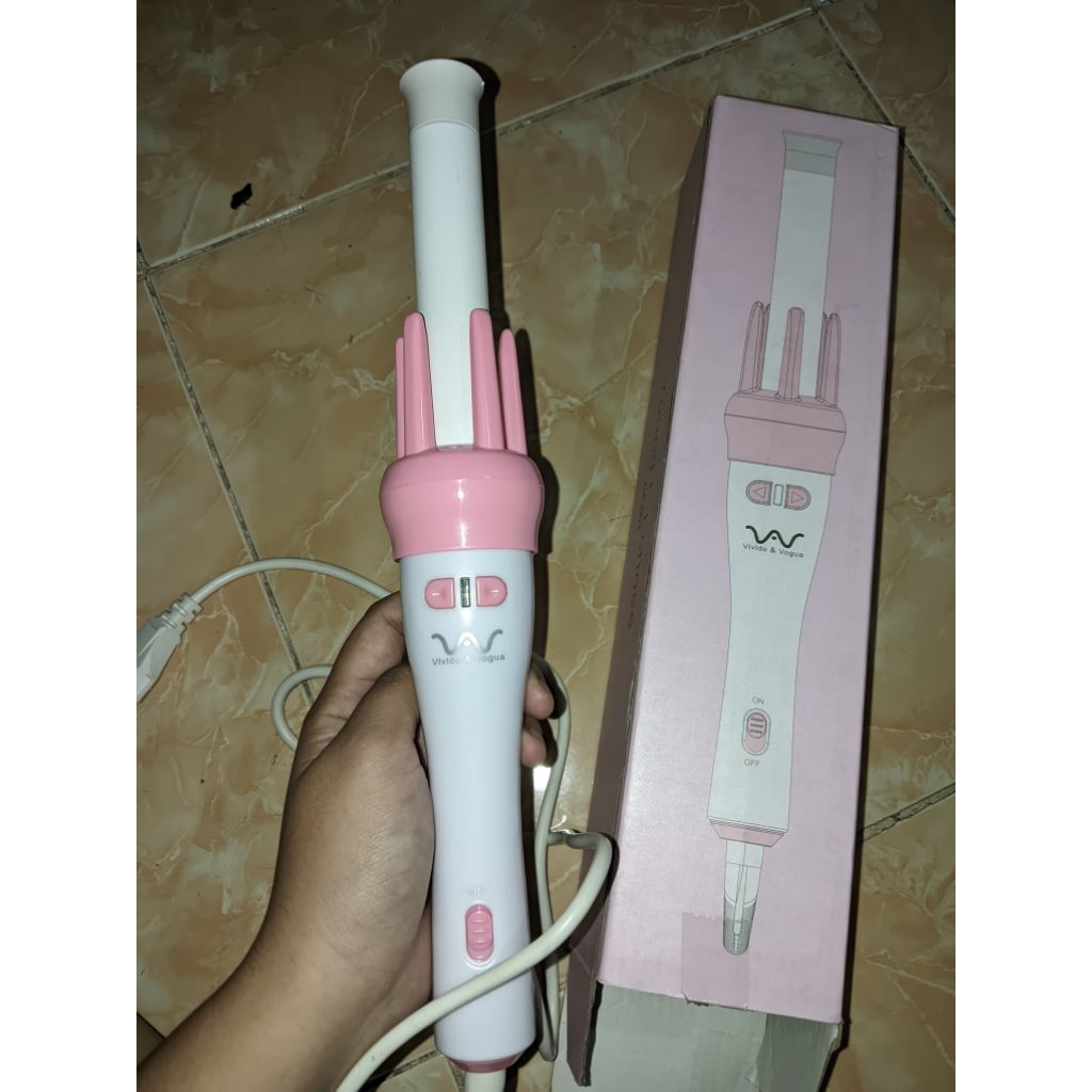 catokan curly otomatis