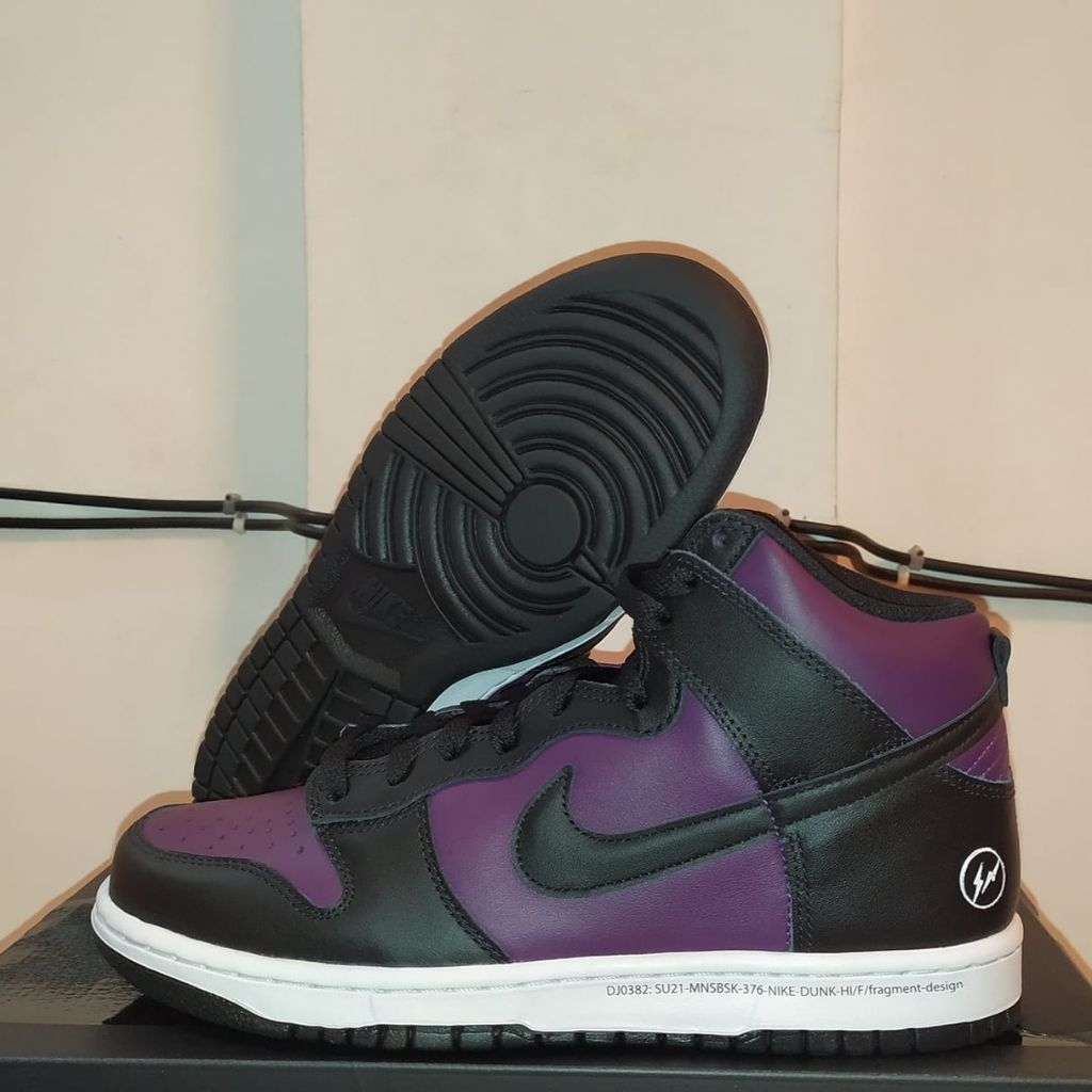 Nike dunk high fragment design beijing 