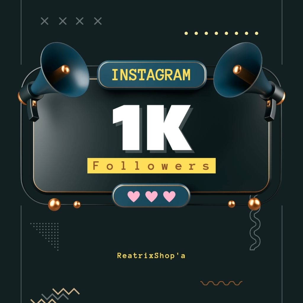 1000 Followers Aktif IG Permanent No Drop
