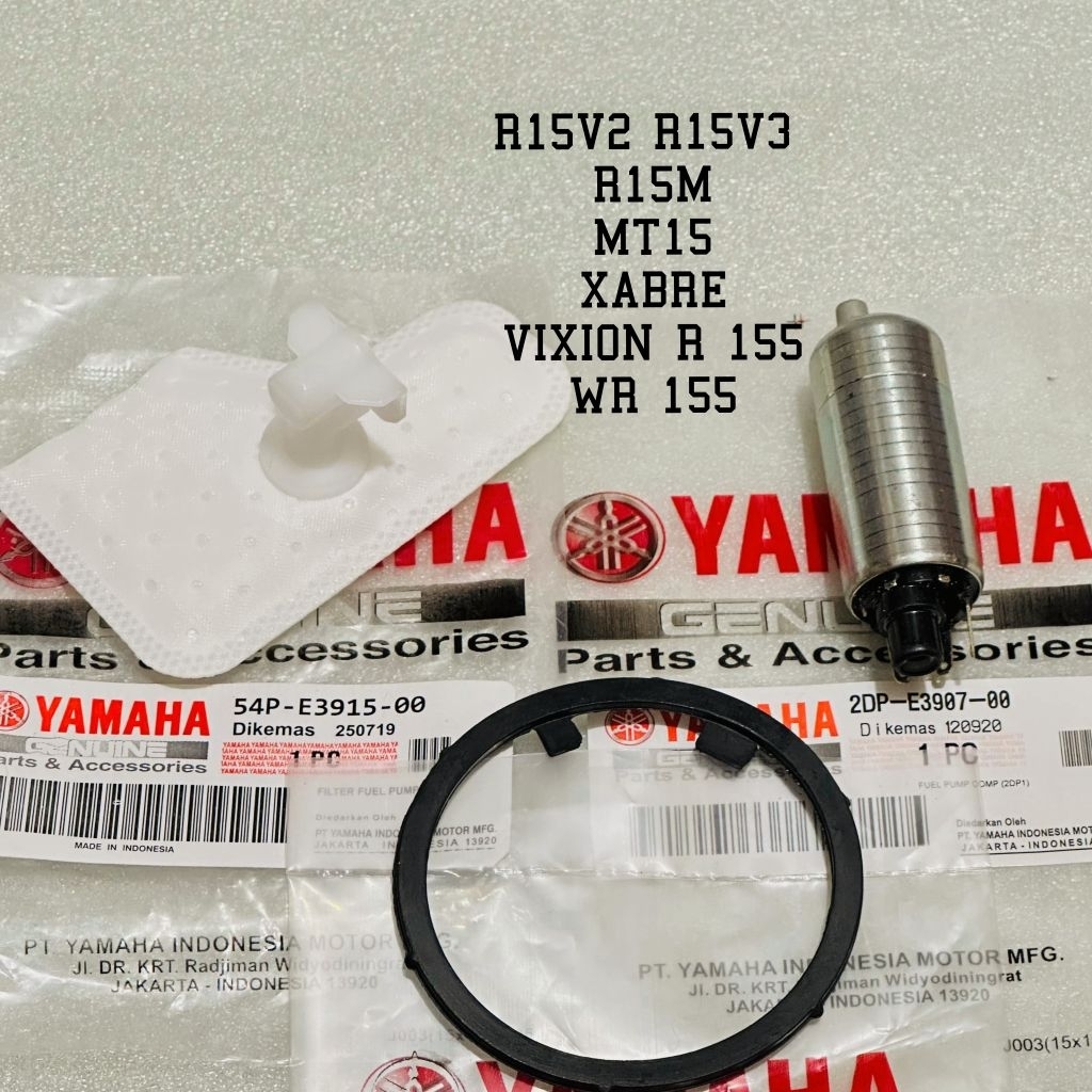 ROTAK FUEL PUMP 2DP+FILTER FUEL PUMP 54P+ORING 54P R15V3 V4 VIXION R155 MT15 WR 155 XABRE R15M OEM I