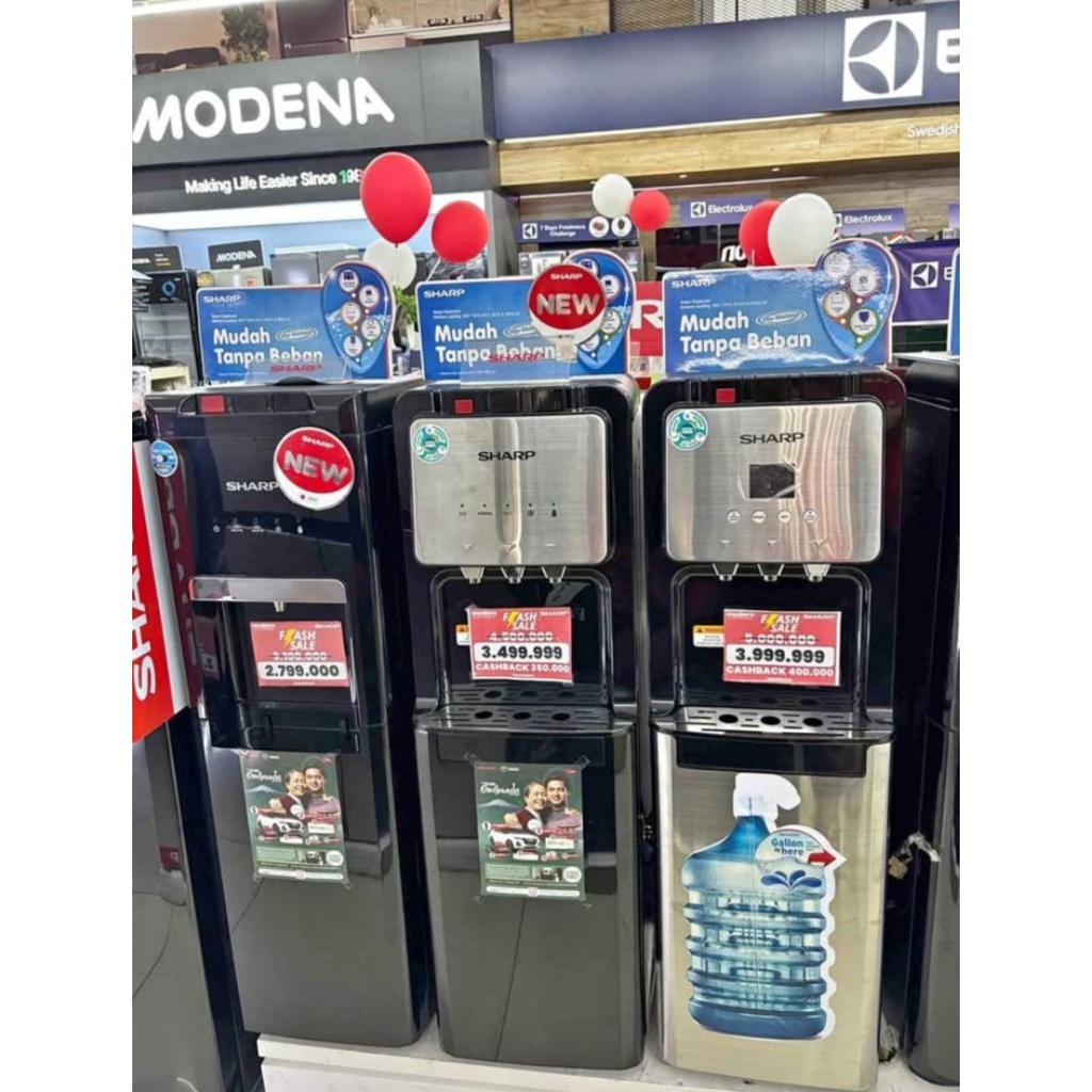 Dispenser SHARP SWD 72 EHL Galon Bawah