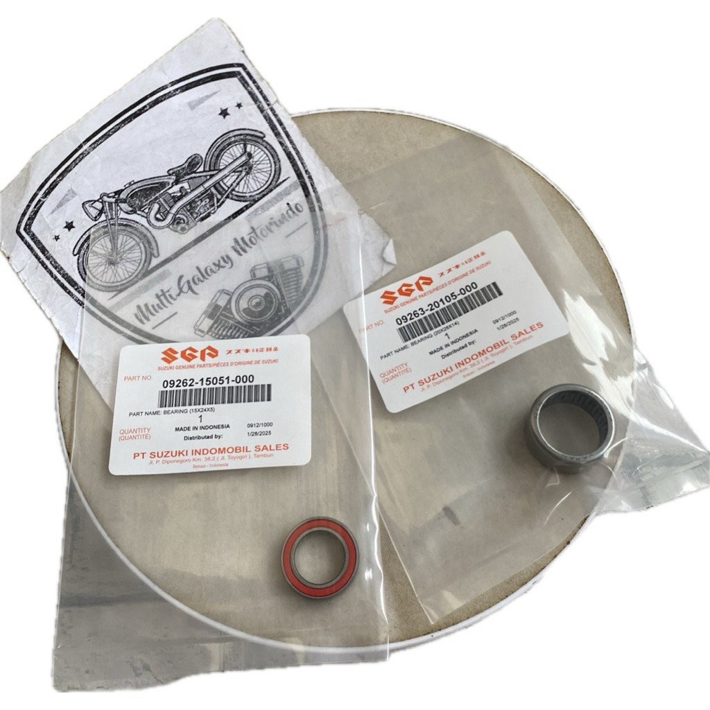 BEARING BAMBU PULLEY SUZUKI SPIN - NEX - SKYDRIVE (09263-20105-000) (09262-15051-000)