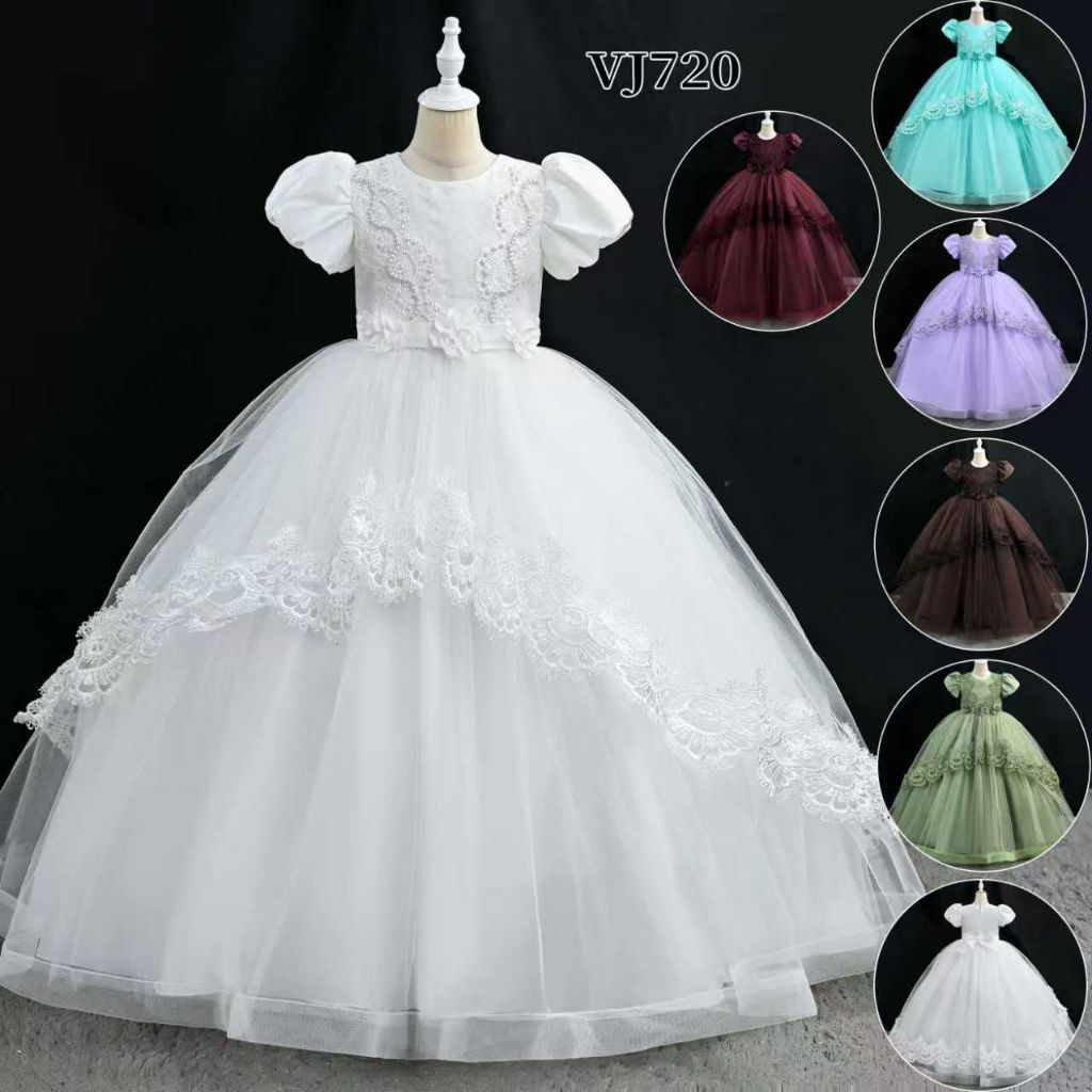 MSS-Gaun natal anak dress natal anak baju natal anak gaun kembang anak dress kembang anak baju kemba