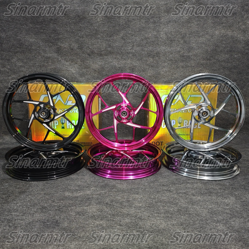 VELG RACING DELKEVIC Y-SPEED lebar 185/215x14 RING 14 VARIO 110 125 150  BEAT SCOOPY VARIO125 VARIO1