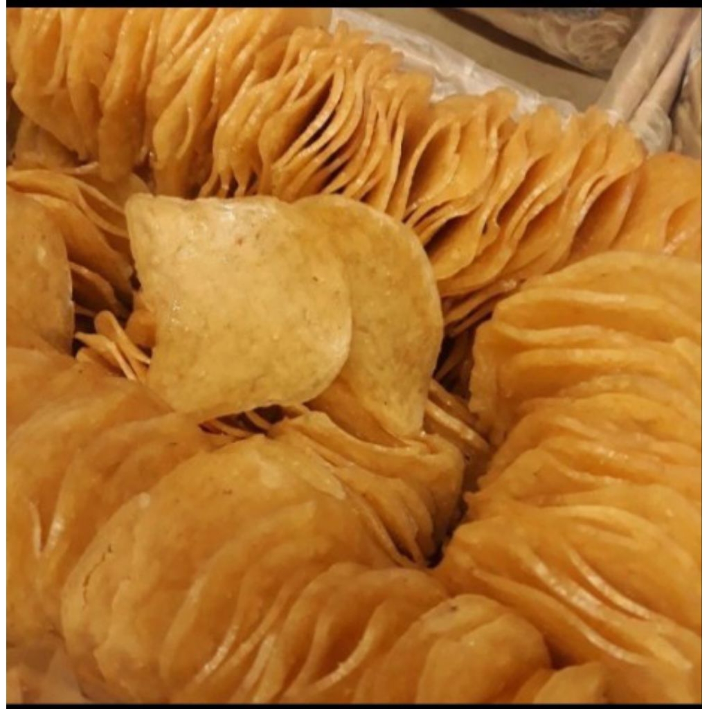 Kerupuk Udang Jumbo Besar Lebar Super