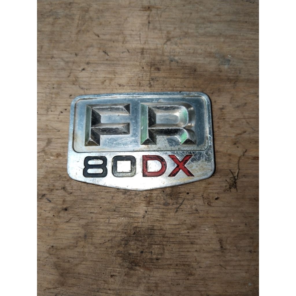 EMBLEM TEPONGAN  SUZUKI FR 80 DX ORIGINAL JAPAN