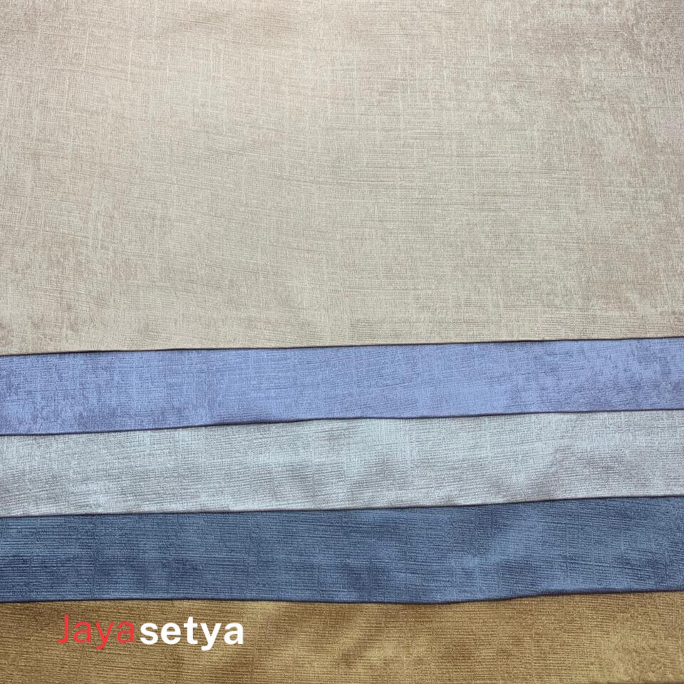 Kain Gorden Blackout JVN Bahan Gorden Motif Minimalis Kain Gorden Blackout Import Polos Doff