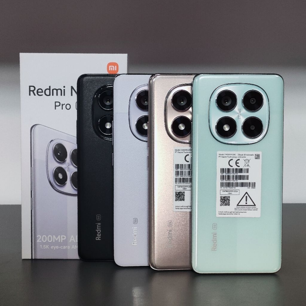 Xiaomi Redmi Note 14 Pro 5G 8/256 | 12/512 GB Garansi Resmi Indonesia Second Bekas Original