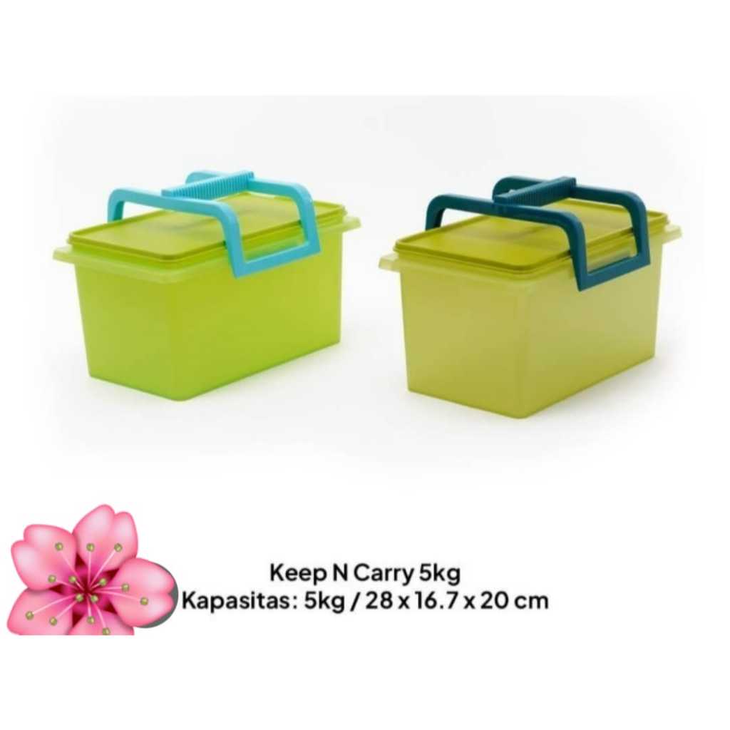 TUPPERWARE KEEP N CARRY 5 KG