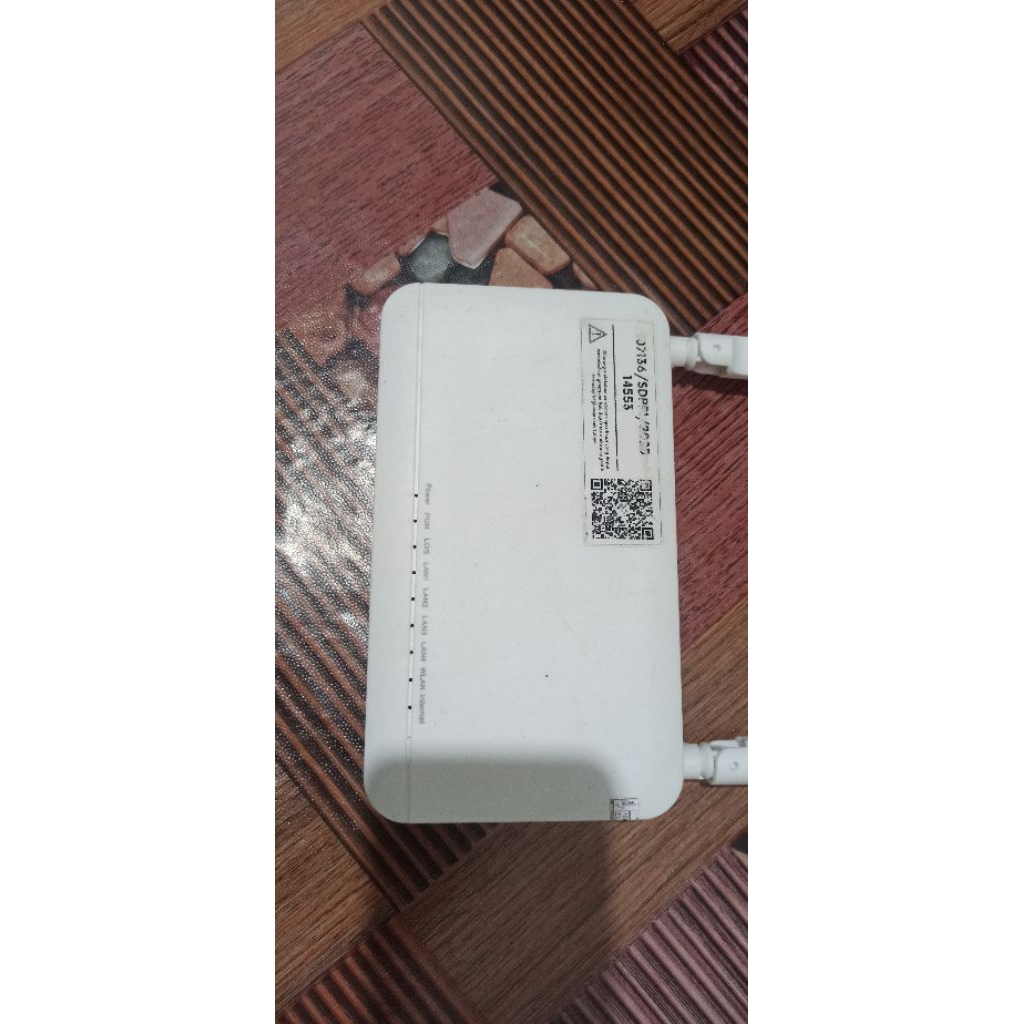 Modem XPON Global sudah Postel