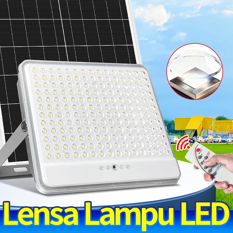 4000W Lampu Tenaga Surya  Outdoor, Sorot, Dinding untuk Penerangan Taman - Nyala Otomatis Saat Gelap