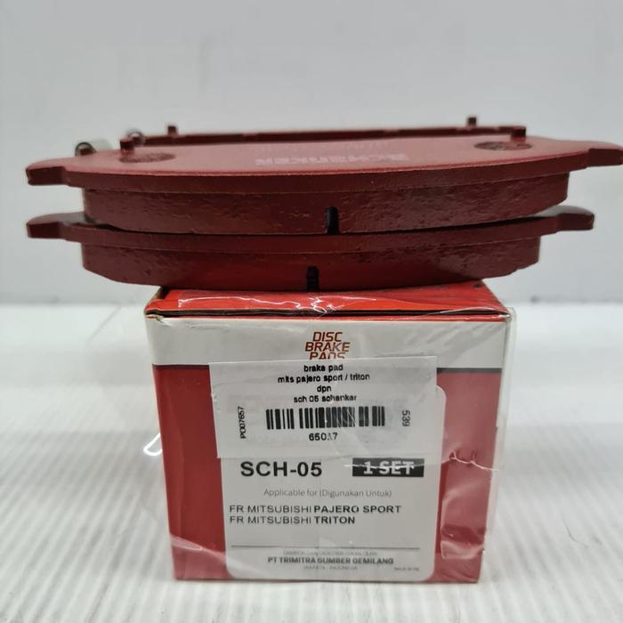 Brake Pad Mitsubishi Triton Dpn Sch 05 Schenker -65017