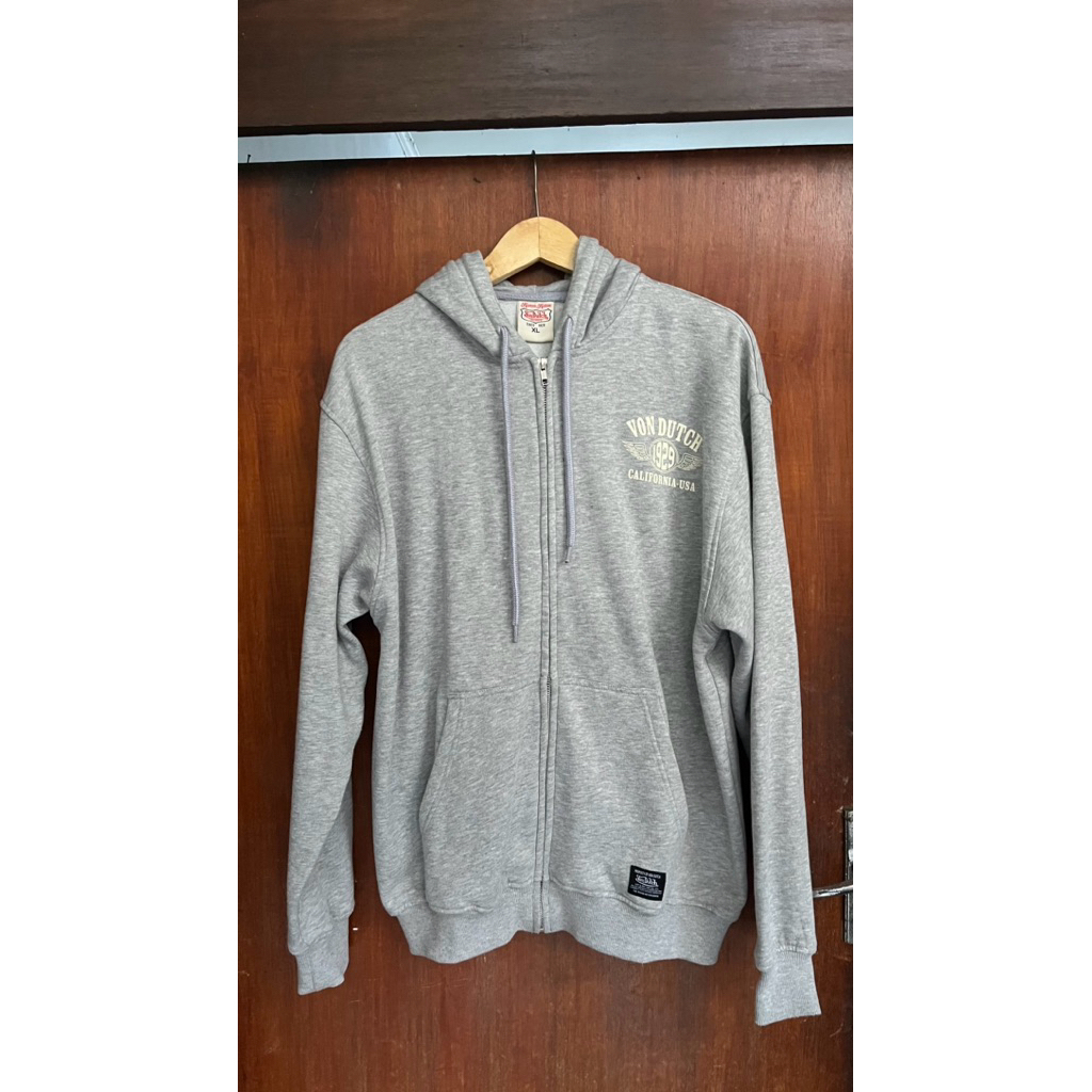 ZipHoodie Vondutch Grey Abu
