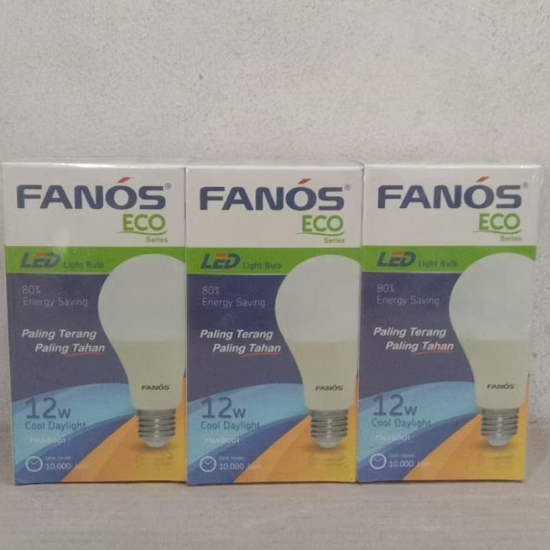 Fanos bohlam lampu ECO 12 Watt