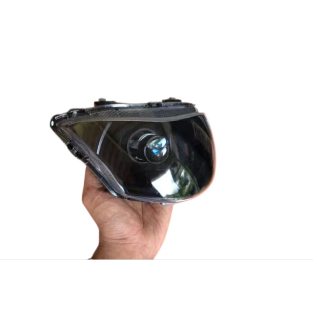 lampu depan custom soket H4 Mio J Mio GT injeksi 2012_2015 tanpa lampu