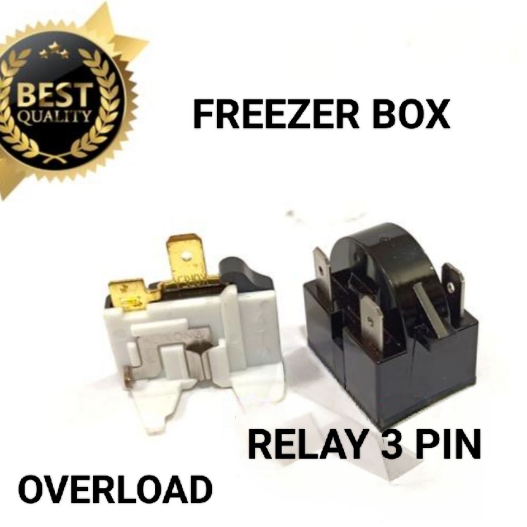 PTC relay overload freezer original