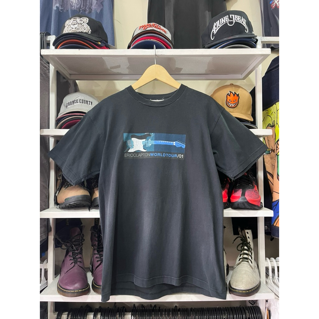 Vintage Eric Clapton 2001 World Tour Shirt