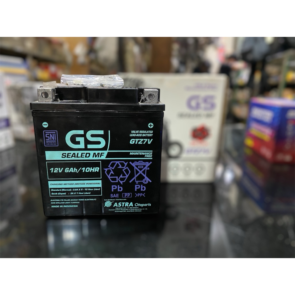 Accu GTZ7V GS Astra Original Nmax Aerox / Aki GTZ7V GS ASTRA ORIGINAL