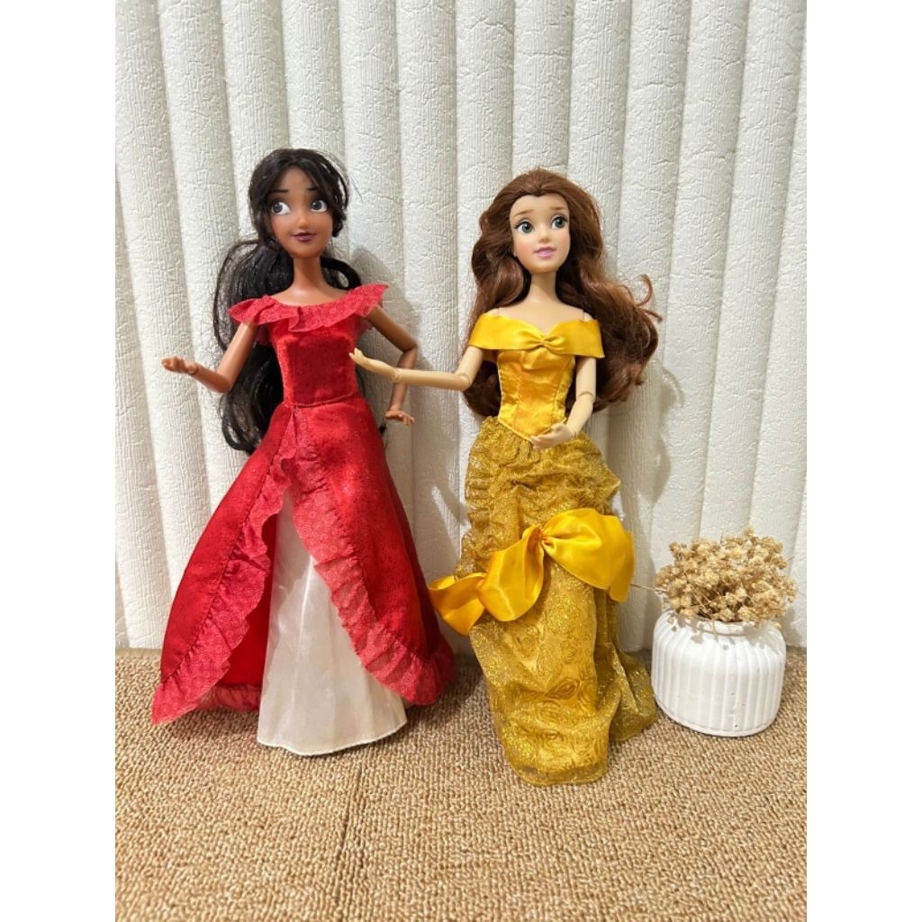 TAKE ALL Disney Doll Barbie Ori Disney Store London | Barbie | Princess Elena | Princess Belle |Ori 