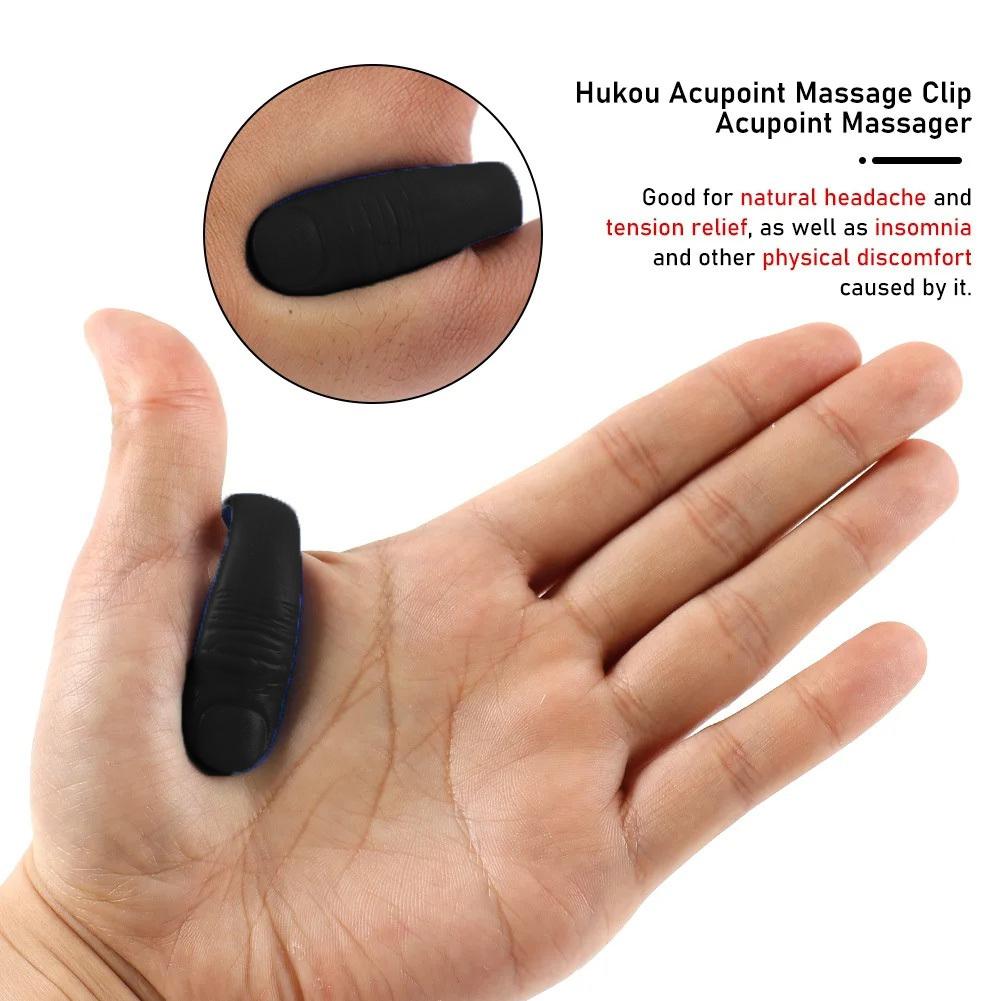 Ilez Alat Pijat Tangan Sendi Jari Akupresur Acupoint 5cm - INU28 - Black