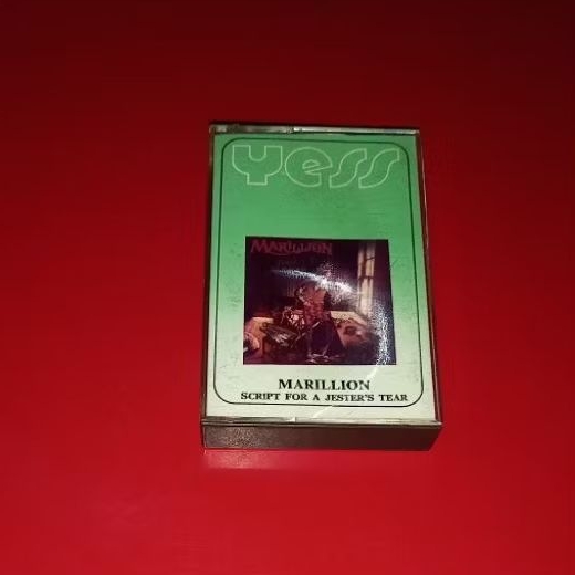 Kaset Marillion Album Script For A Jester's Tear