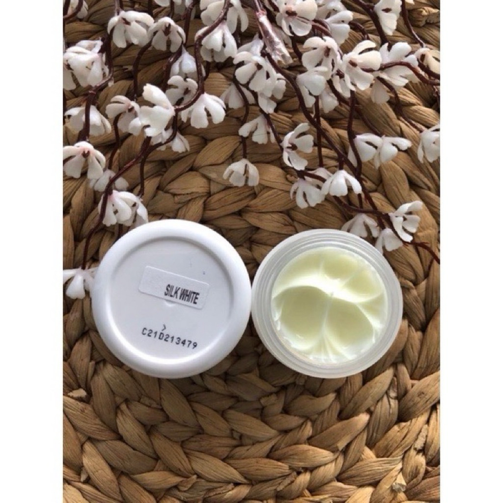 silky white original / silky white cream malam