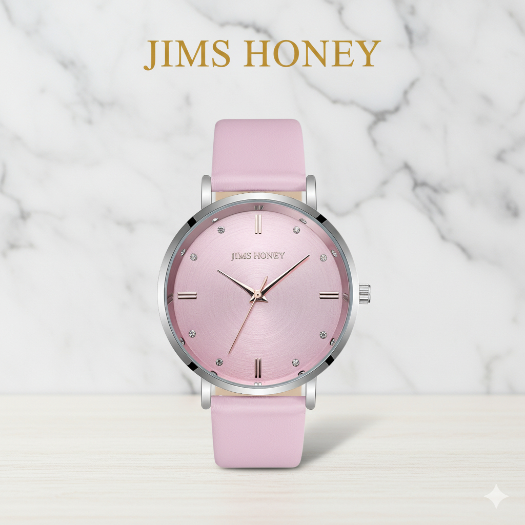 Jims Honey JT 8123 FREE BOX - Jam Tangan Wanita Lengkap Kotak