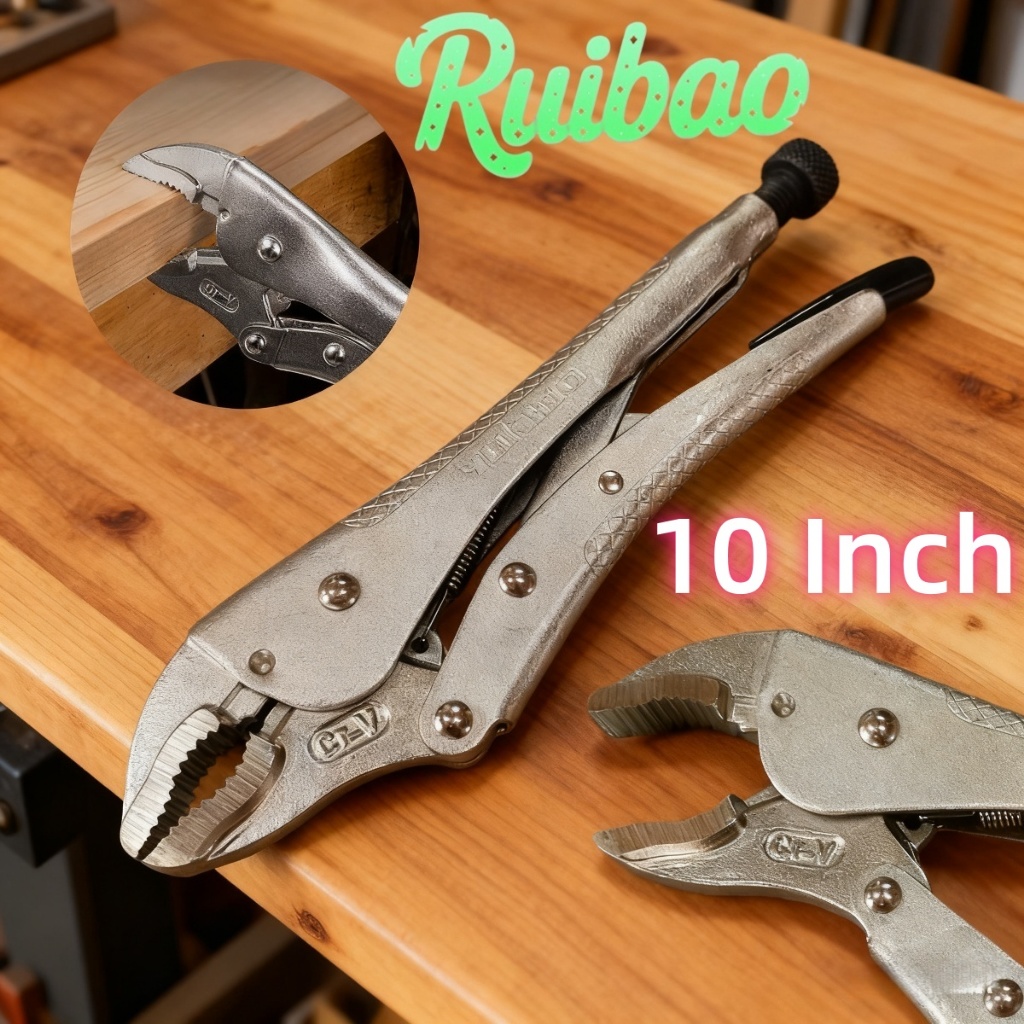 Ruibao D083 Tang Jepit Buaya 10 Inch / Locking Pliers / Tang Jepit Otomatis