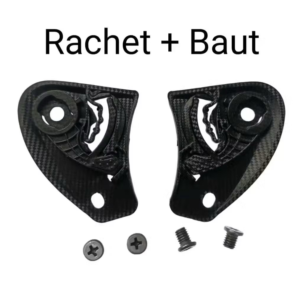 Rachet Helm MLA Phantom, mla St15, Rachet kaca Mla RR15, MLA Kairoz, Dudukan kaca helm Motif karya