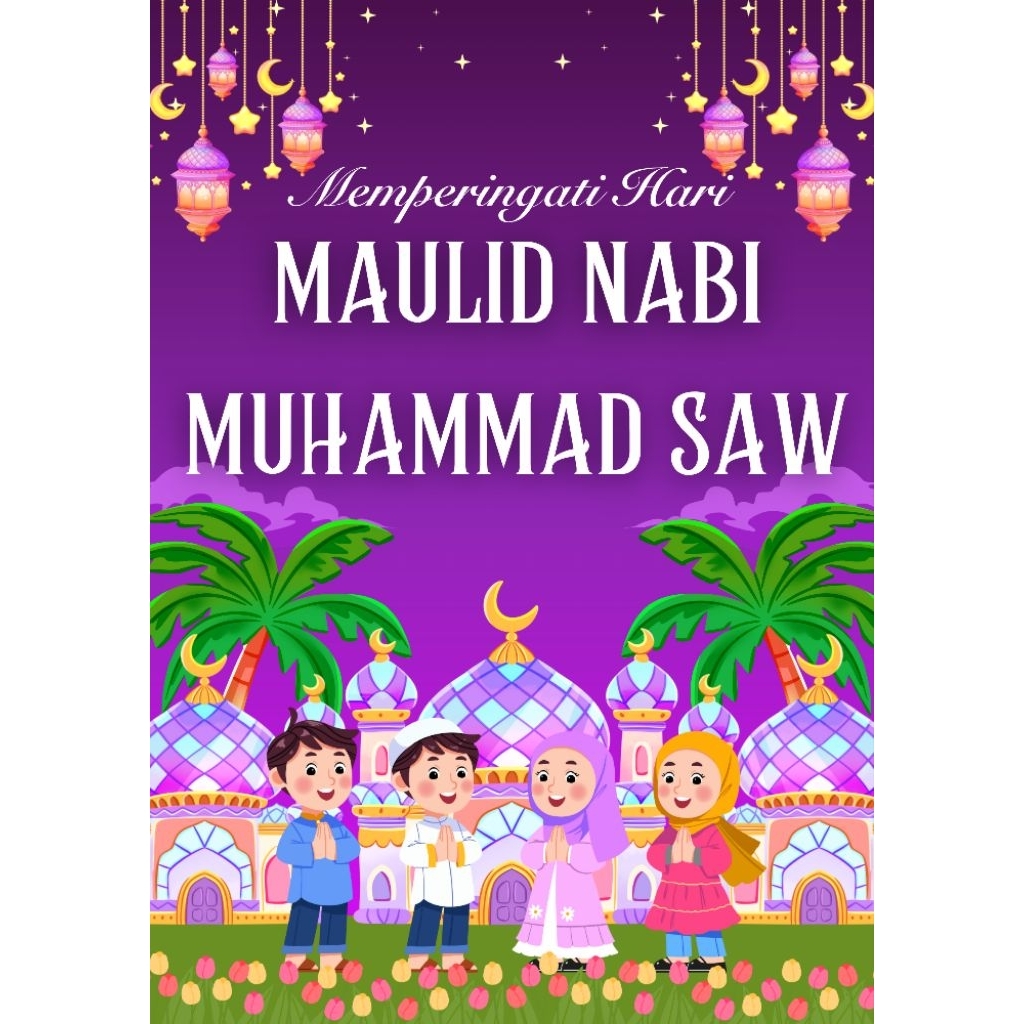 Poster Pawai Maulid Nabi