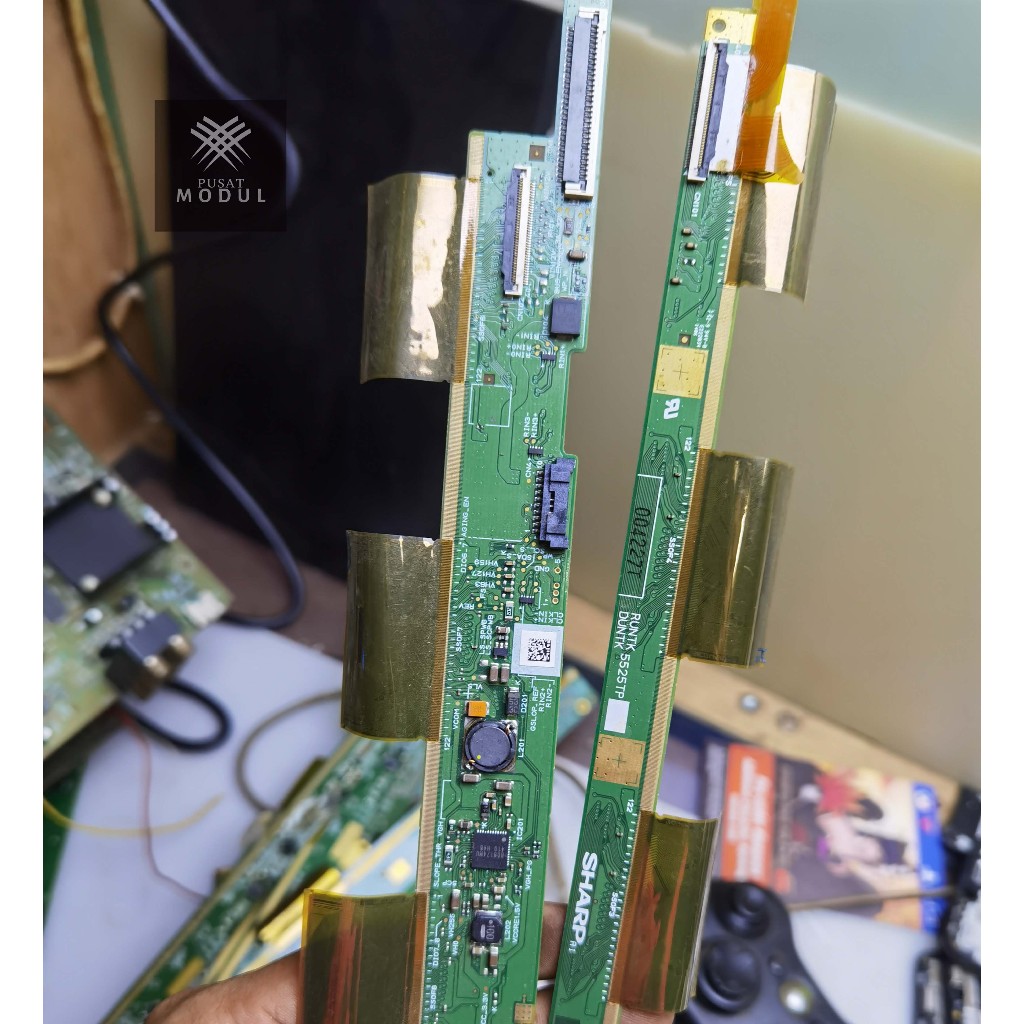 TCON SHARP RUNTK DUNTK 5525TP / ic BM9098 / ic BD8174MU