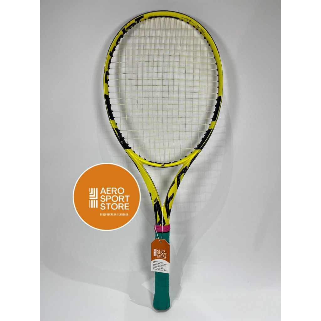 [ RAKET TENIS SECOND BABOLAT PURE AERO TEAM / 285 Gram - 100 in ]