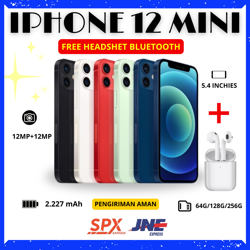 IP MINI 12 BEST SELLER BH TINGGI MULUS SECOND ORIGINAL GOOD QUALITY
