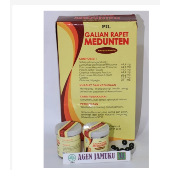 Jamu Galian Rapet Madura Medunten Pil Khasiat Otot Miss V