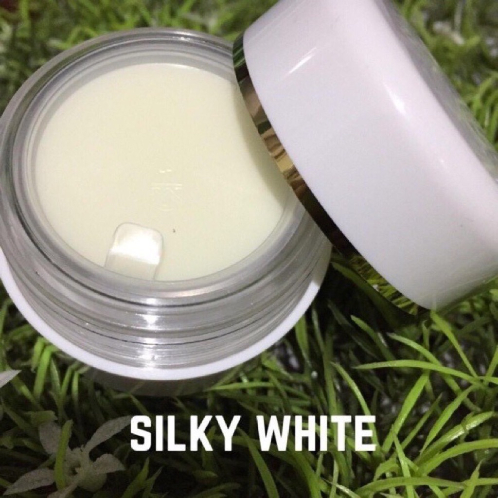 Silky white cream malam kitoderm original