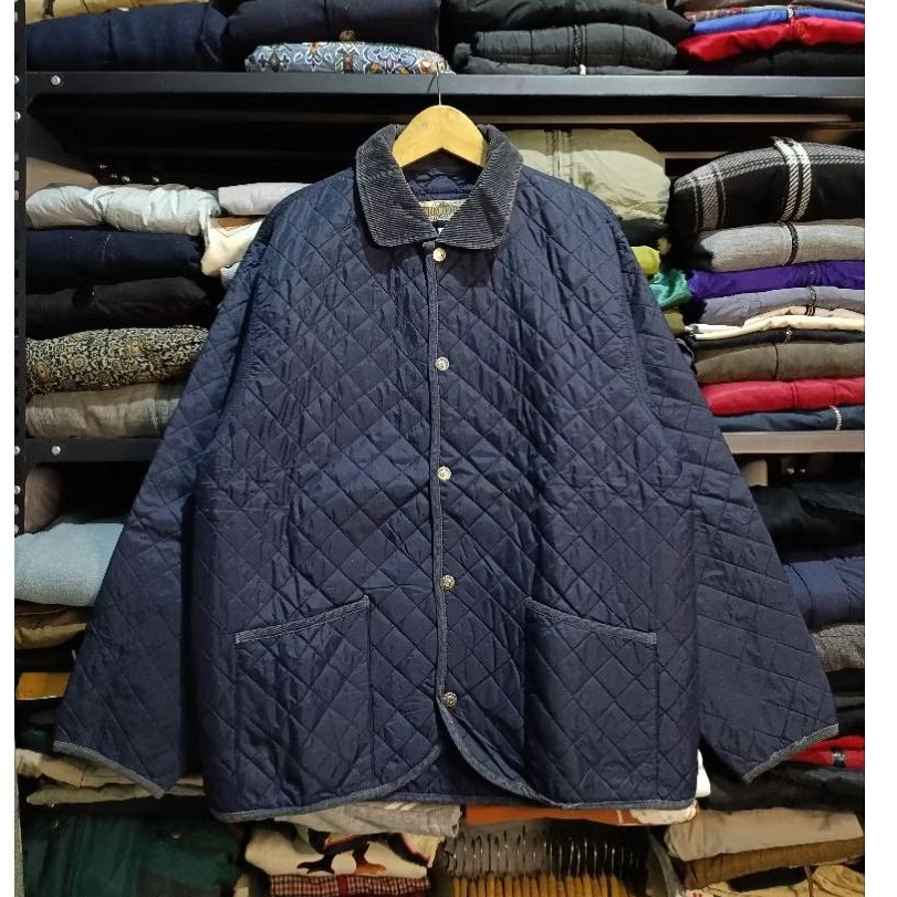 Indiana Polis Quilted Corduroy Collar Jacket