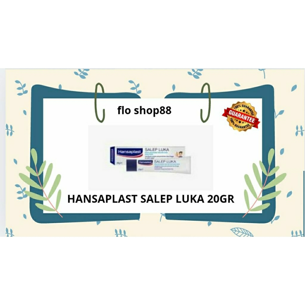 HANSAPLAST SALEP LUKA / HANSAPLAST SALEP LUKA 20GR / HANSAPLAST SALEP LUKA BASAH CEPAT KERING