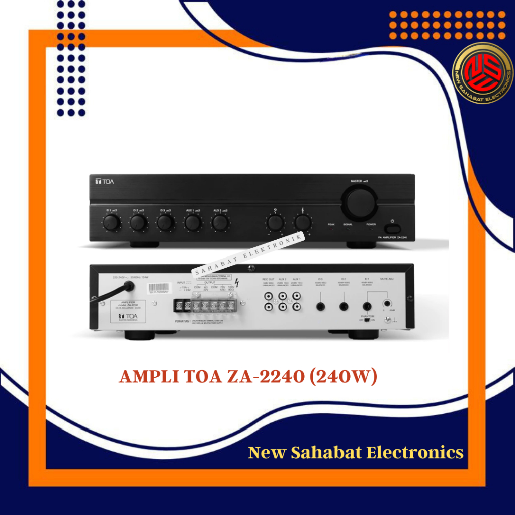 Amplifier TOA ZA-2240