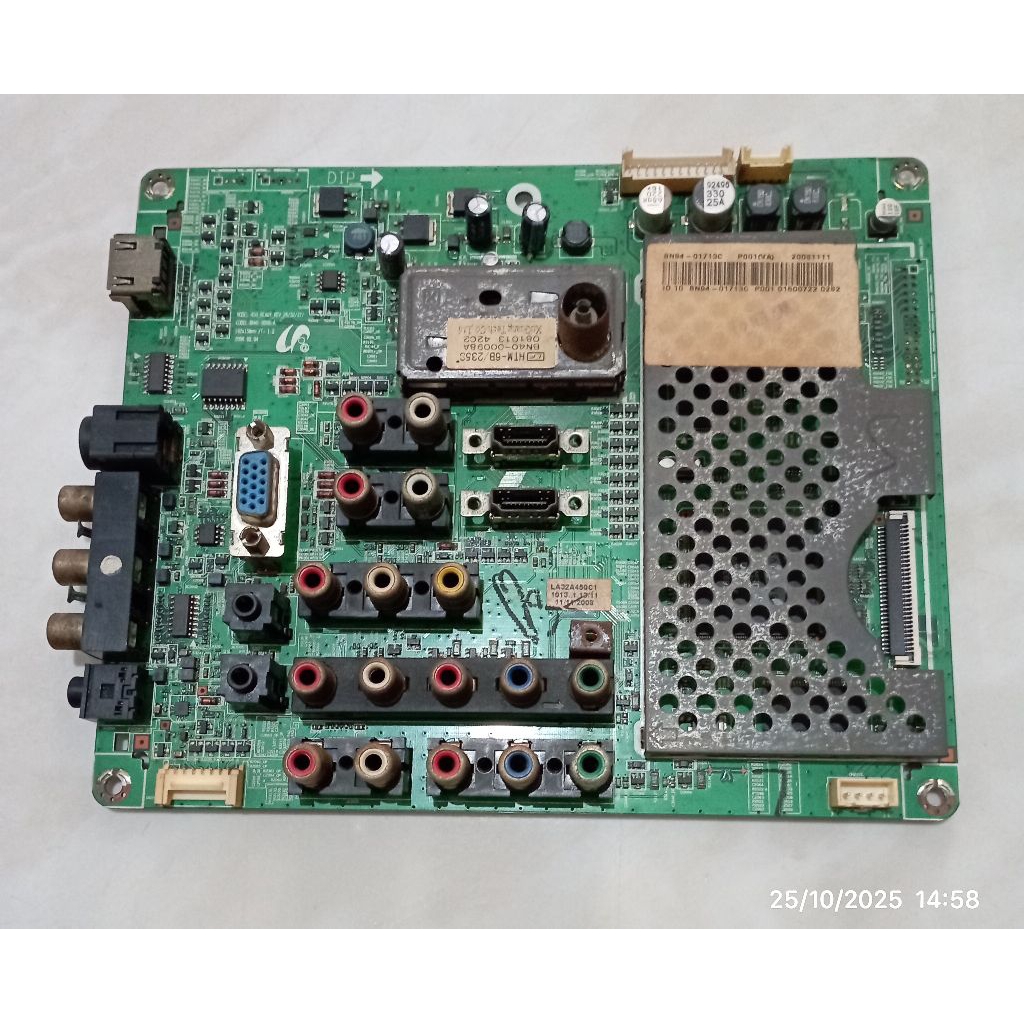 MB MOBO MAINBOARD MODULE MESIN TV SAMSUNG LA 32A450C1(MB SG32)