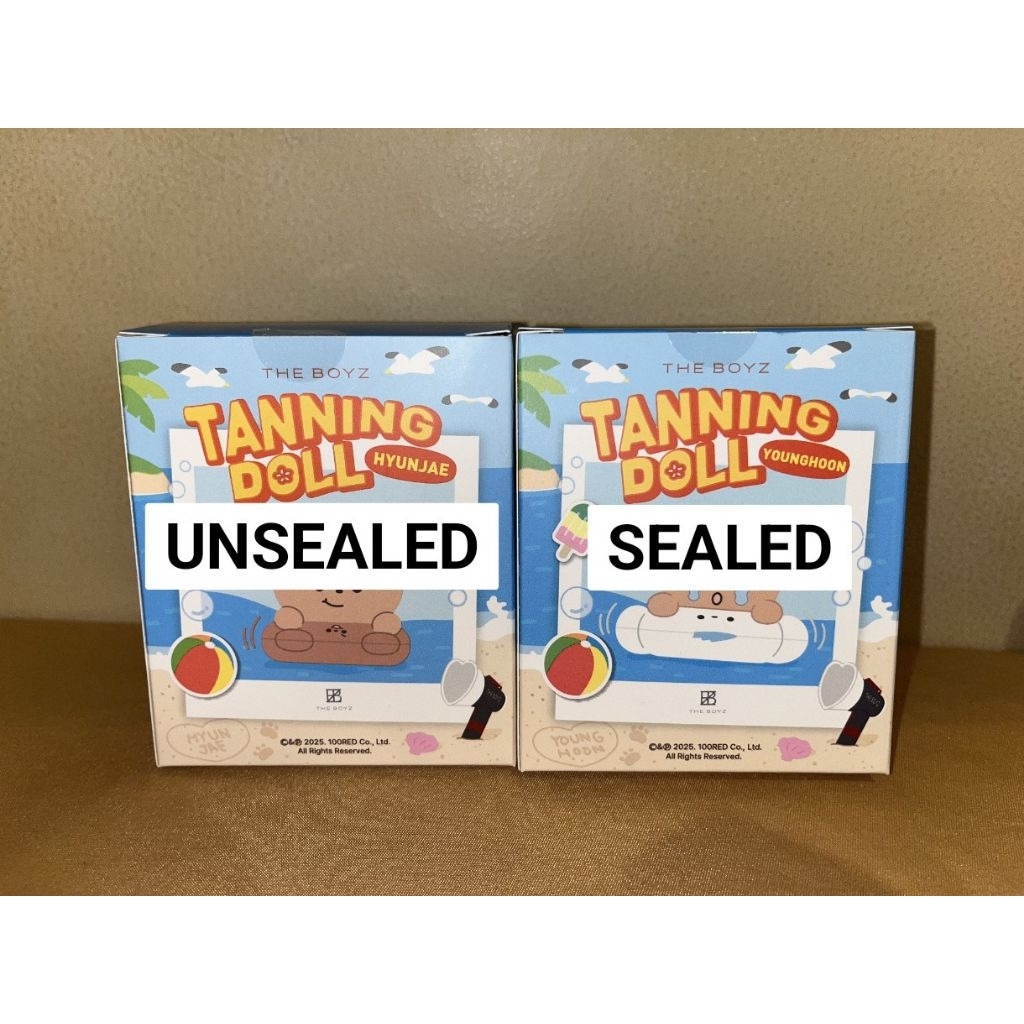 [BACA DESKRIPSI] THE BOYZ TANNING DOLL BONEKA YOUNGHOON HYUNJAE