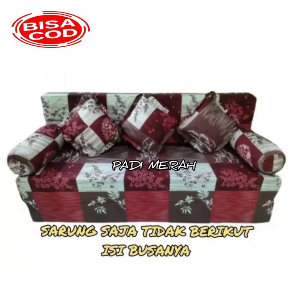 Sarung Sofabed Inoac dan Royal Tebal 20cm No 1 2 3 4 - Sprei Resleting Kasur Busa Sofa Bed