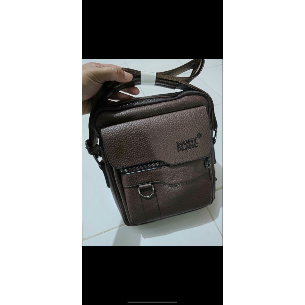 Tas slempang MontBlanc Brown (New)