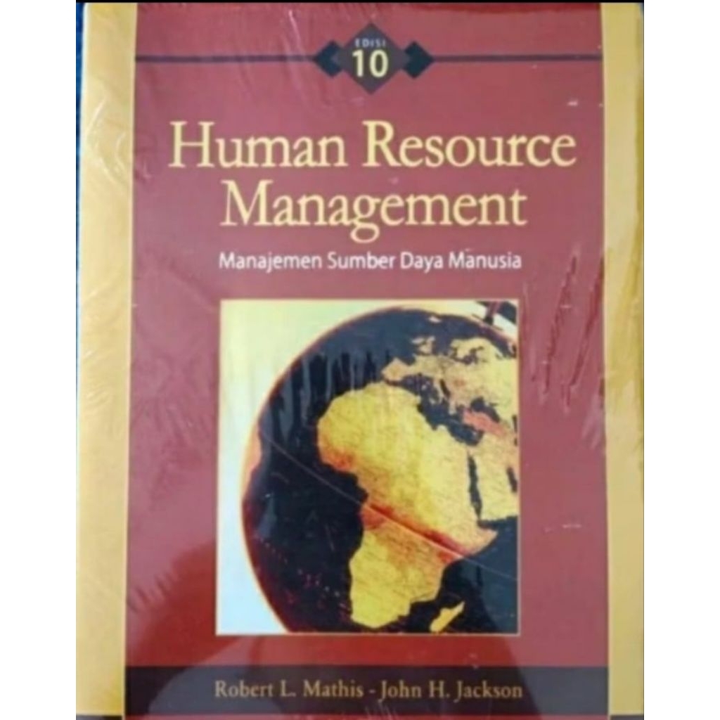 Human Resource Management Manajemen Sumber Daya Manusia by Robert L Mathis & John H Jackson