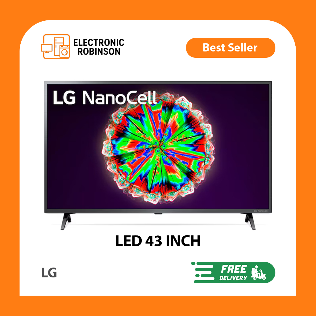 Smart TV 4K 43Inch LG NanoCell AI NANO80