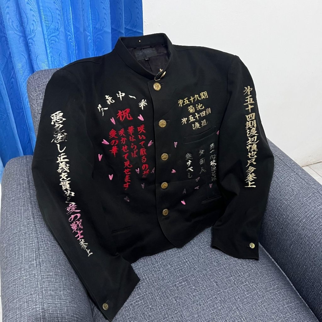 Bosozoku Uniform Japan Gang Jacket Sukajan