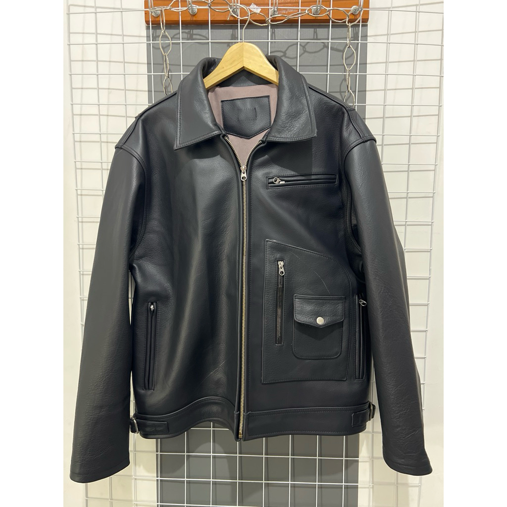 JAKET KULIT MOTORAN KULIT SAPI